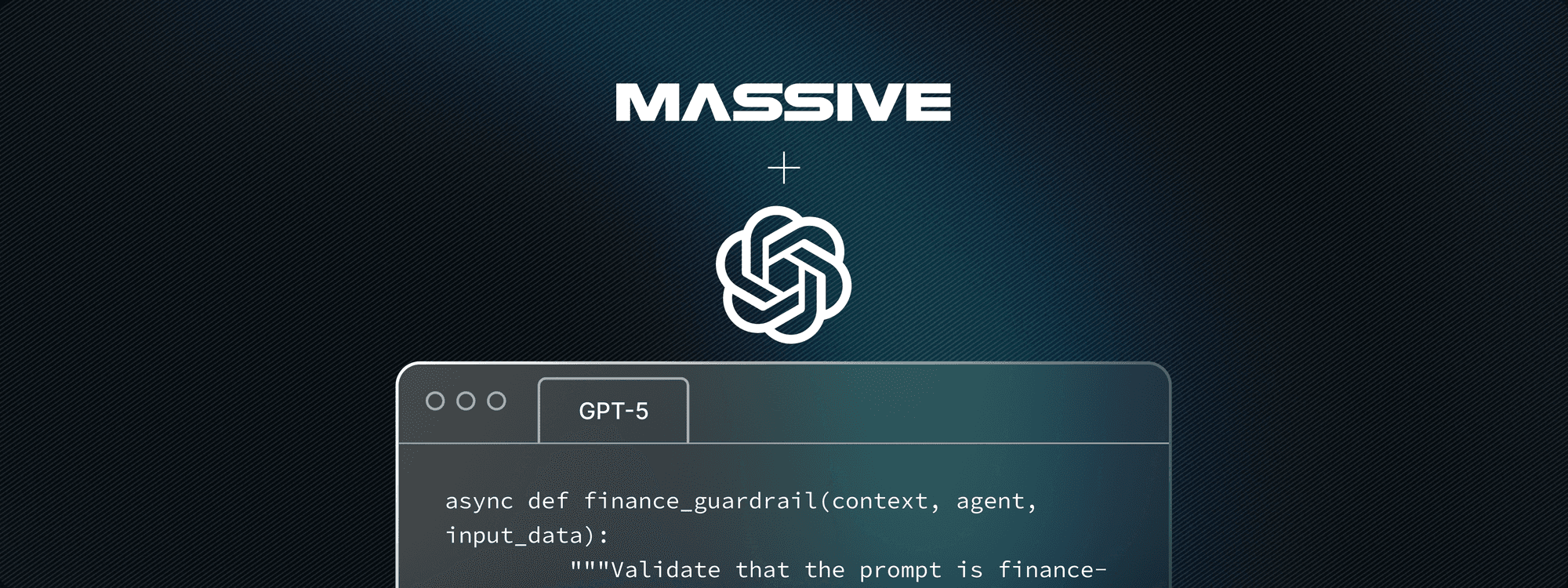 creating stock market reports using open ais gpt 5 and agent sdk with the polygon io mcp server in under 200 lines of code Feature Image